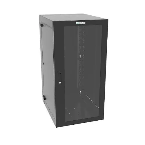 Great Lakes GL48WMCMP-B-SH-00-CM WMCM Wall Mount Plexi Door with Locking Swing Handle, 48"H x 24"W x 32"D, Black