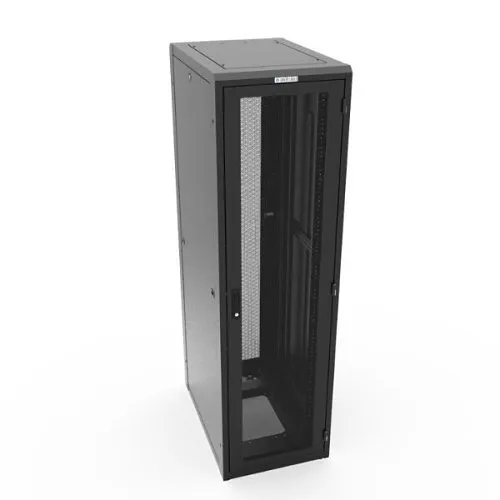 Great Lakes GL840E-2432MS-NP ES Server Enclosure, 84" x 24" x 32" D, Mesh Front/Rear, Solid Top, 44U