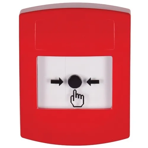 STI GLR001NT-EN Global Reset, Key-to-Reset DPDT with 2 Form C Contacts, No Cover, Red,' NO TEXT' Label