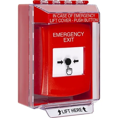 STI GLR081EX-EN Global Reset Key Switch, DPDT, Red