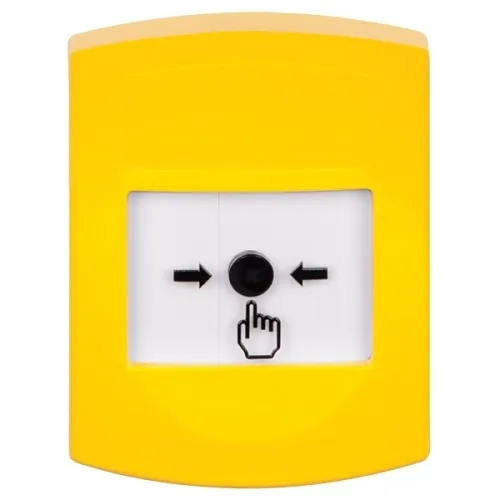 STI GLR201NT-EN Global Reset, Key-to-Reset DPDT with 2 Form C Contacts, No Cover, Yellow, NO TEXT