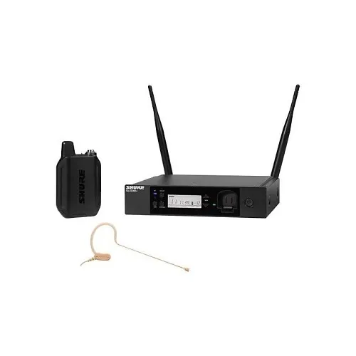Shure GLXD14R+/MX53-Z3 GLX-D+ Dual Band Wireless Rack System