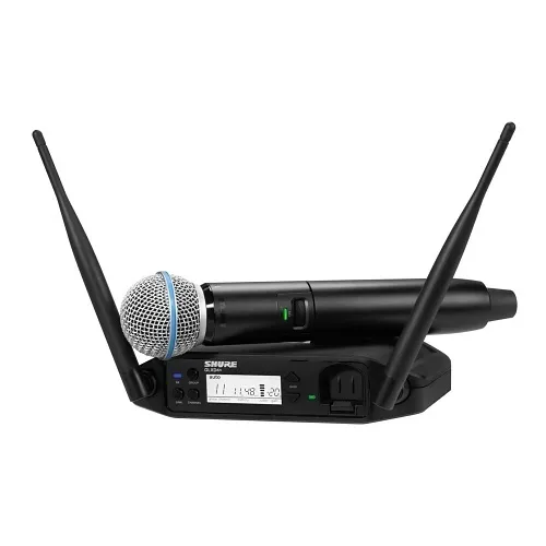Shure GLXD24+/B58-Z3 Digital Wireless Handheld System with BETA 58A Vocal Microphone