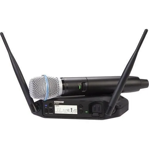 Shure GLXD24+/B87A-Z3 Dual-Band Wireless Microphone System