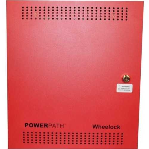 Eaton PS-8-EXP Wheelock Powerpath PS Power supply, expansion module, amp, red enclosure, 120 V