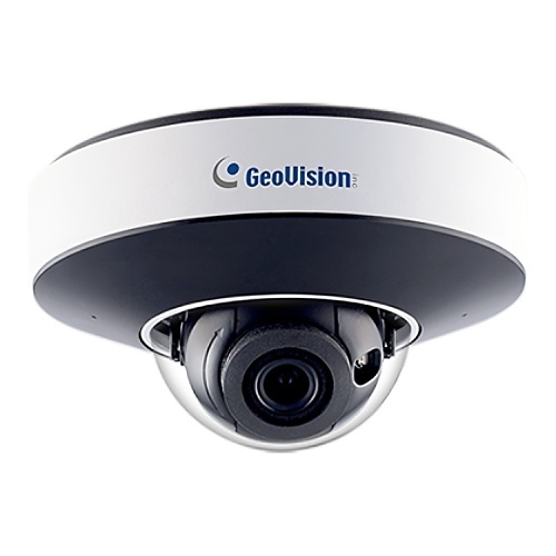 GeoVision 125-GDR4900-0010 4MP Cloud AI WDR Pro IR Mini Fixed Rugged IP Dome Camera