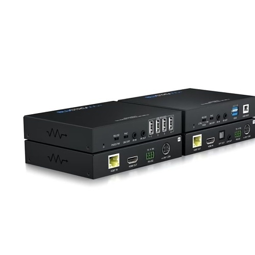 Blustream HEX70USB-KIT HDBaseT HDMI 2.0 and USB 2.0 Extender Kit, 70m