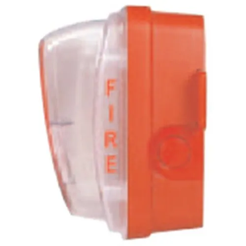 Gentex GOE-W Outdoor Enclosure Back Box, White Faceplate