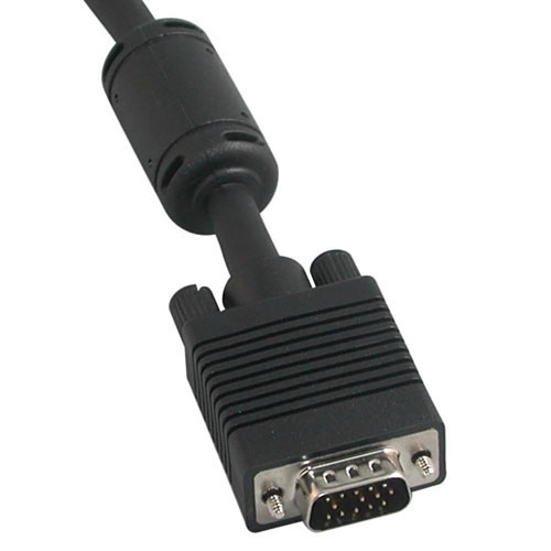C2G 28016 Pro Series HD15 UXGA Male Male Monitor Cable, 50' (15.2m), Black