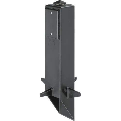 Arlington GP19B Garden Post, Black