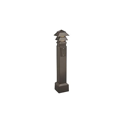 Arlington GPBK35BR 35" Gard-N-Post Bollard Kit