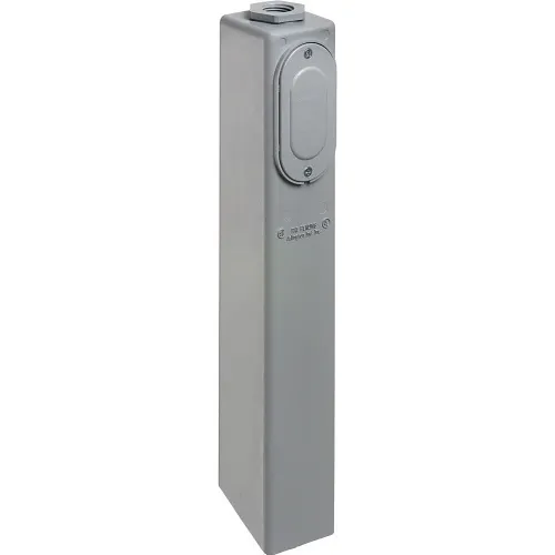 Arlington GPLN15GR Garden Post, 15", Gray