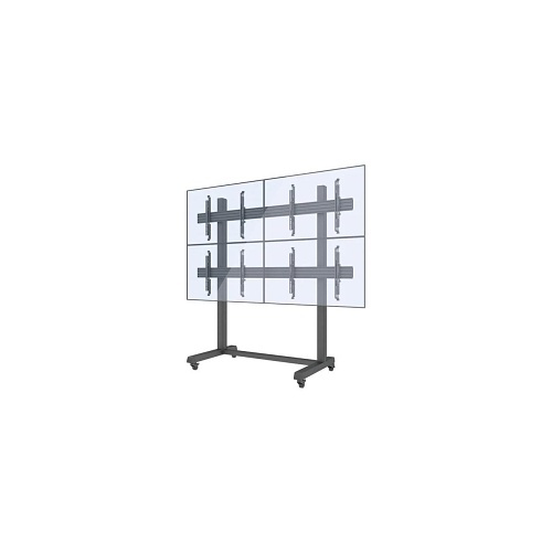 ViewZ VZ-FSM2X2 Customizable Video Wall Extending Flat-Panel Mount for Displays, 49-55"