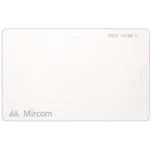 Mircom GR-MIR-H-26 Wiegand Format Graphic Card, 26 Bit, HID Support, 50-Pack
