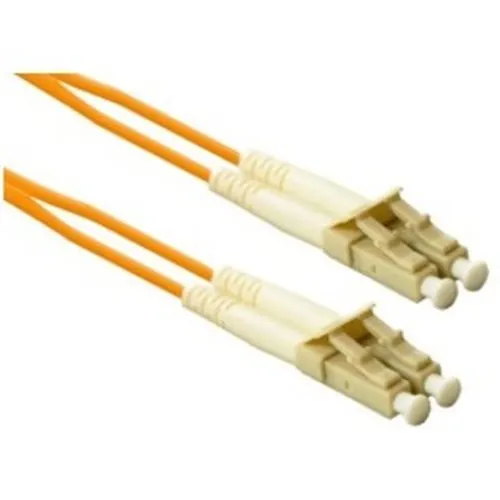 CP Technologies GS-LC2-01-50U Fiber Cables LC to LC, Multimode, 3' (1 m) (1m), 50/125 OM2, Duplex, Orange Zipcord Jacket