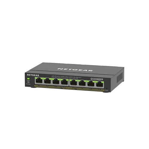 Netgear GS308EPP 300 Series SOHO Plus 8-Port PoE+ Gigabit Ethernet Plus Switch (123W)