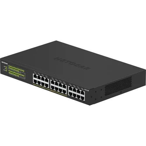 Netgear GS324P 24-Port Gigabit Ethernet Unmanaged Switch with 16-Ports PoE+ (190W)
