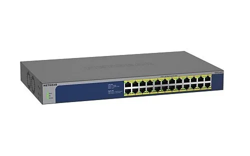 Netgear GS524PP 24-Port Gigabit Ethernet High-Power PoE+ Unmanaged Switch (300W)