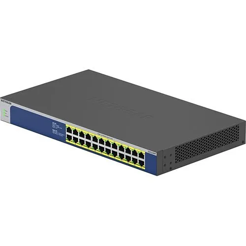 Netgear GS524PP 24-Port Gigabit Ethernet High-Power PoE+ Unmanaged Switch (300W)