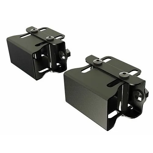 MantelMount GS60 Thin TV Gap Spacer Kit, Pass-Through Support, (2) Front Brackets and (2) Back Brackets