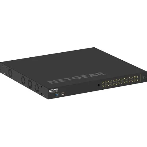 Netgear GSM4230UP M4250-26G4F-PoE++ AV Line 24x1G Ultra90 PoE++ 802.3bt 1,440W 2x1G and 4xSFP Managed Switch