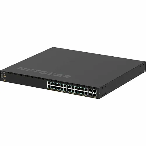 Netgear GSM4328-100NES 24-Port Gigabit PoE+ Compliant Managed AV IP Switch