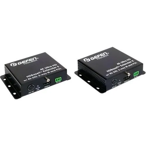Gefen GTB-UHD-HBT 4K Ultra DBase Extender Over (1) CAT5 with RS-232, 2-Way IR, and Bi-Directional