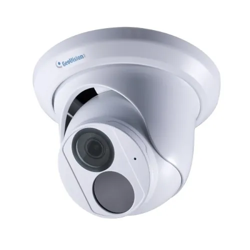 GeoVision GV-EBD2705-2F 2MP H.265 Low Lux WDR Pro IR Eyeball IP Dome, 2.8mm Fixed Lens, White