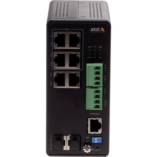 AXIS T8504-R 4-Port Managed Industrial PoE++ Gigabit Switch