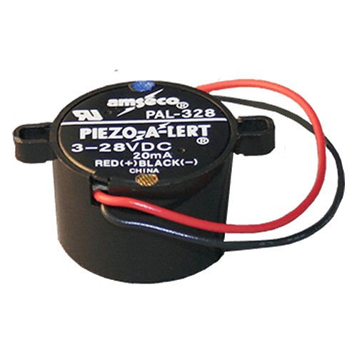 Potter PAL-328N Electronic Piezo Alert Buzzer with Nut