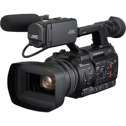 JVC GY-HC500 9.35MP 4K Ultra HD Handheld Connected Camcorder, 20x Optical Zoom, 40x Dynamic Zoom