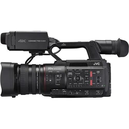 JVC GY-HC500U 9.35MP 4K UHD Handheld Connected Camcorder, 20x Optical Zoom, 40x Dynamic Zoom