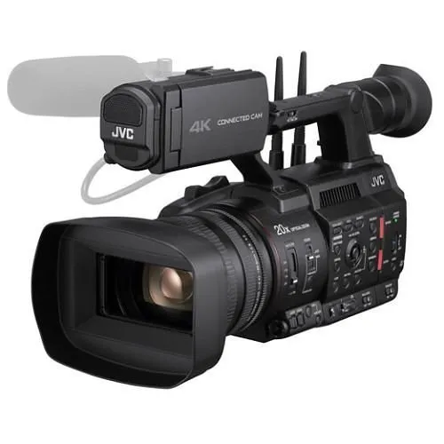 JVC GY-HC550U 4K UHD Hanheld Connected Camera, 1" CMOS Sensor Broadcast Camcorder, Built-in MIMO