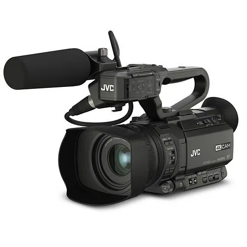 JVC GY-HM250HW Ultra HD 4KCAM Compact Handheld Camcorder with Integrated 12X Lens