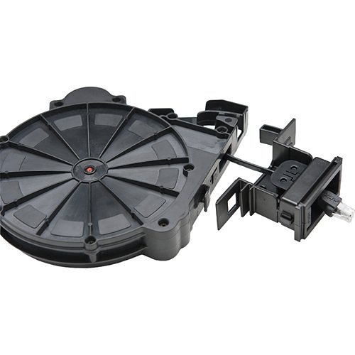 AMX HPX-N102-ETH-R HydraPort CAT6 Ethernet Module with Retractable Cable, 5' (1.52m), Black