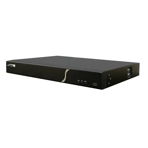 Speco H16HRLN 16-Channel Hybrid DVR, 8TB HDD, Black