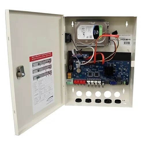 Speco H16WHRLN4TB 16-Channel Wall Mount Hybrid Video Recorder, 4TB