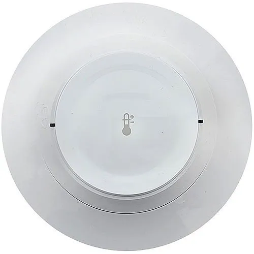 Fire-Lite H365HT Addressable Heat Detector, Low-Profile Intelligent 190°F Fixed Thermal Sensor and LiteSpeed Only, White