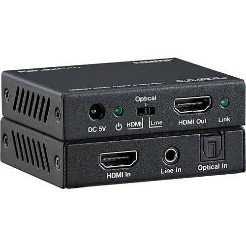 Kanex HAECOAX4 HDMI 2.0 Audio Embedder, 18Gbps, HDCP, 2.2 4K/60Hz