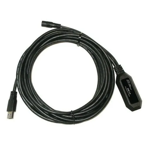 Hall HALUSB3EXT16 USB 3.0 Active Extension Cable, 16', Black