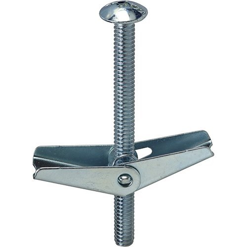 Dottie TB364DS 3/16 X 4 Toggle Bolts Square Slotted Mushroom Head