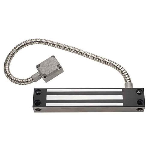 Alarm Controls 600WP Weather Resistant Magnetic Gate Lock, 600 lb, Clear Anodized