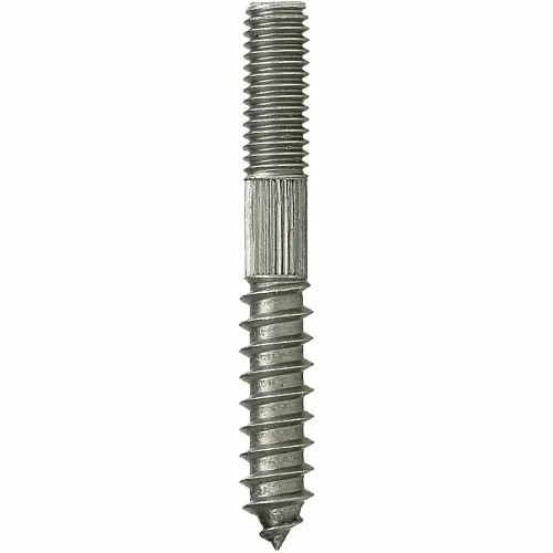 Dottie HB14 Hanger Bolt, 1/4" x 3", 100-Pack