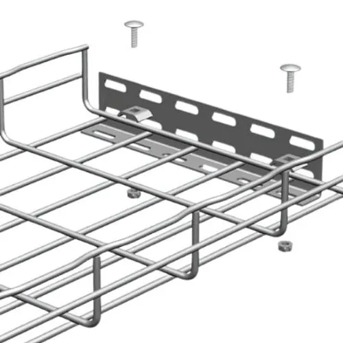 Cablofil HB2KITBL Wall Termination Kit-Black with Hardware, 2D, 2W, 9.5L