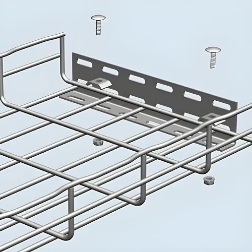 Cablofil HB2KITPG Wall / Floor Termination Bracket, Pre-Galvanized