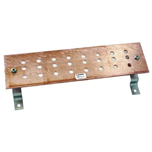 Hubbell HBBB14416G Grounding Busbar BICSI 1/4"x2"x24"