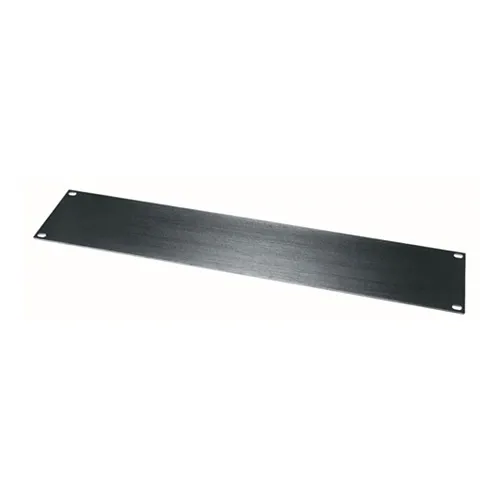 Middle Atlantic HBL2 Flat Aluminum Rack Blank Panel, 2U