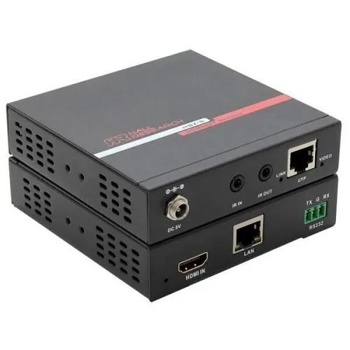Hall HBX-S HDMI Video Extender with Ultra-HD AV, IR, RS232 and Ethernet, 328'