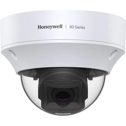 Honeywell HC60W44R2L 60 Series 4MP WDR IR Rugged IP Dome Camera, 2.7-13.5mm Lens, Lyric White