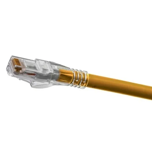 Hubbell HC6AOR03 Ascent CAT6a Patch Cable, Slim, UTP, 3', Orange